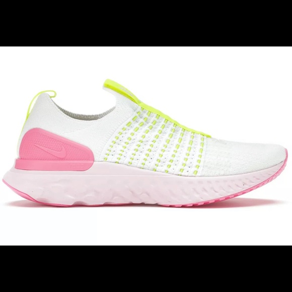 Nike Shoes - Nike React Phantom Run Flyknit 2 White Pink CZ7991